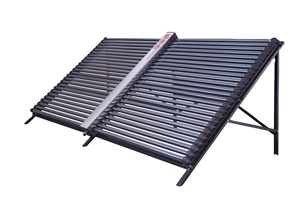 Calentadores de agua solares eléctricos comerciales para calefacción de piscinas Colector de calefacción <span class=keywords><strong>solar</strong></span> Tubo de vacío Tubo de calor parabólico Agua de hotel al aire libre - Product Image 3