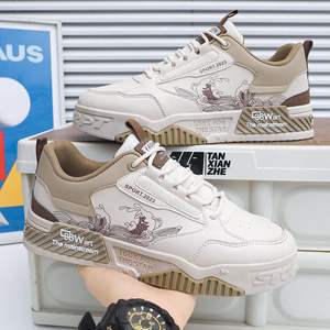 Nouvelles chaussures de sport blanches respirantes à semelles épaisses, modèle 2026, très populaires, chaussures décontractées multifonctionnelles, pour couples - Product Image 3