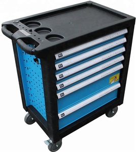 Outils de Garage en acier ensemble de chariot armoire à outils robuste d'atelier en métal de <span class=keywords><strong>coffre</strong></span> à roulettes - Product Image 2