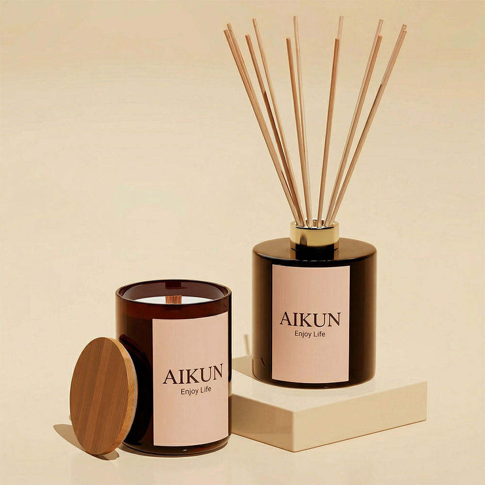 Light Reed Stick Clear Bottle Diffuser
