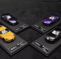 Modèle de voiture miniature en métal BSC 1:64 GR Supra A90 Bull Demon King - Cadeau personnalisé