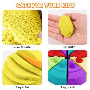 חם מוכר לילדים מרחב diy עבור קסם חול חושי להגדיר מודלים ללא רעילות - Product Image 2