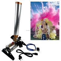 Machine de salut de scène à haute altitude, télécommandée électriquement, en acier inoxydable, pour pulvérisation de papier électronique, 100W, multi-prises