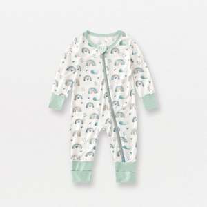 Combinaison bébé à manches longues mignonne et personnalisée pour fille et garçon de 0 à 2 ans avec chapeau, en coton, barboteuse pour bébé, couleur unie, body pour le printemps - Product Image 4