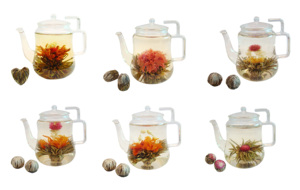 Vente en gros d'usine, 100% fait main, boules de thé aux fleurs de mangue et de rose parfumées aux fruits, conformes aux lois européennes - Product Image 6