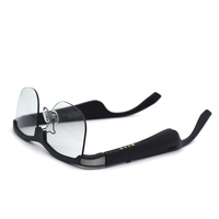 Lunettes intelligentes avec verres pour presbytie, bouton de prononciation directionnelle à 6 canaux, mode vocal double, étanches IPX5, IA