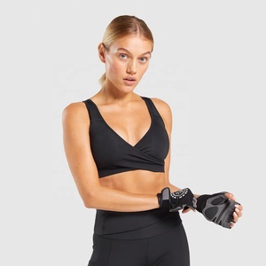 Women's Stylish Comfy Sports Bra Wireless Mesh Racerback Removable <b>Padded</b> Four-Way Stretch Breathable Quick Dry <b>Running</b> - Product Image 1