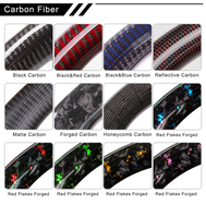 Volant de direction en fibre de carbone pour Mercedes Benz Cls 350 W157 W218 W219 W257 53 63 A45 a 45 W176 W177 Amg