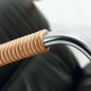 Sillón Chaise Longue de Estilo Moderno de Mediados de Siglo, Piel Sintética FK87, Silla Grasshopper, Silla de Descanso con Brazos, Ecológica, para Sala de Estar o Dormitorio - Product Image 4