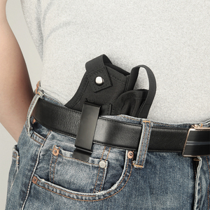 Universal Molle Tactical 9mm <b>Belt</b> Black Nylon Security Duty <b>Pouch</b> Shoulder Concealed Carry <b>Tools</b> Sling Holster Bag - Product Image 2