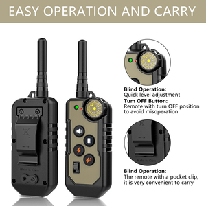 Fernbedienung Elektrisches Hunde halsband Ip67 Wasserdichtes Schock-Anti-Barking-Hunde halsband - Product Image 2