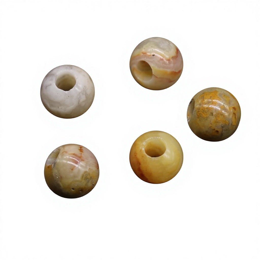 Agate folle 8mm-3mm - Prix à la pierre