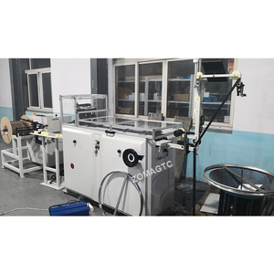 Perfekte voll automatische Doppelschleifen-Draht form maschine Spiralspulen-Notizbücher Binde maschine Draht herstellungs maschine - Product Image 4