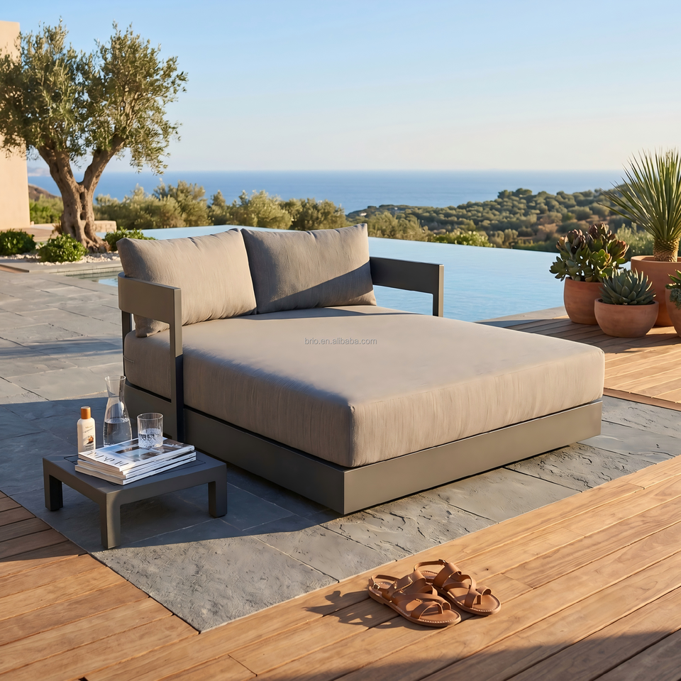 Foshan High Quality Sun Lounger Modern Poolside Lounger Outdoor Daybed ...