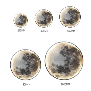 Moon <strong>Wall</strong> Sconce <strong>Plug</strong> <strong>in</strong> Modern LED <strong>Wall</strong> <strong>Light</strong> Black Indoor <strong>Wall</strong> <strong>Mounted</strong> Lighting Ceiling <strong>Light</strong> Fixture - Product Image 5