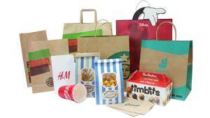 Durable Hot Sales Wholesale Custom Printed Eco Friendly Low Moq Kraft Paper <b>Bag</b> - Product Image 6
