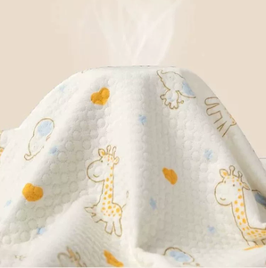 Tapis à langer portable pliable en coton biologique pour nouveau-né, matelas imperméable pour bébé, tapis de jeu - Product Image 1