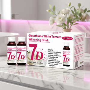 Bebida Blanqueadora DUOZI Glutathione White Tomato 50mL x 8 Unidades, Líquido Oral para Aclarar la Piel, Antioxidante, Apoyo a la Belleza - Product Image 4