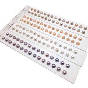 Perles d'eau douce de qualité 6A 3-4-5-6-7-8-9 10-11mm Perles nues en forme de <span class=keywords><strong>pain</strong></span> cuit à la vapeur pour la fabrication de bijoux Accessoires en gros - Product Image 5