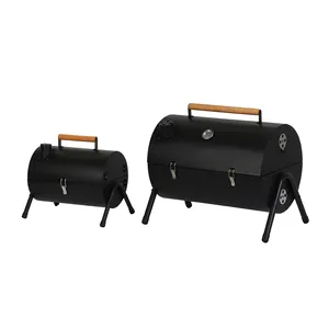 edelstahl grill outdoor holzkohle verdickt, grill haushalt klein faltbar kohlegrill kebab ofen/