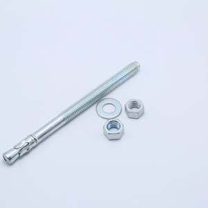<span class=keywords><strong>M12</strong></span>ชุบสังกะสีเคมีลิ่มขยายตัว T สมอราคายึดสลักเกลียวสำหรับยางมะตอย - Product Image 5