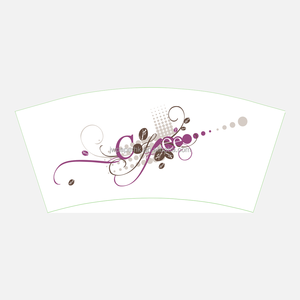 Vasos de Papel Desechables Reciclables Biodegradables Ecológicos Impermeables con Revestimiento de PE de Doble Cara Ripple, Aptos para Alimentos, Impresión Offset - Product Image 6