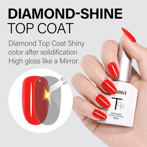 <span class=keywords><strong>Aillsa</strong></span> - Set de 2 Esmaltes de Uñas en Gel UV, Capa Superior y Base, 15ml x 2, Botellas Blancas, Acabado Brillante de Larga Duración, Kit de Regalo - Product Image 3