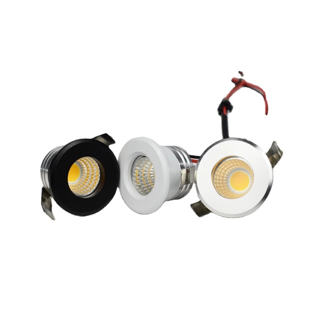 Durlite Hotsale Commercial Mini Cabinet Downlight  Living Room COB Dimmable LED Spot Light 3 Watt Downlight LED Mini Spotlight