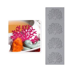 Corail Branches Feuilles Dentelle Pad Diy <span class=keywords><strong>Chocolat</strong></span> Décoration Ustensiles De Cuisson Ustensiles De Cuisine Moule Décoration Outils Silicone Gâteau Moule Pour Gâteau - Product Image 5