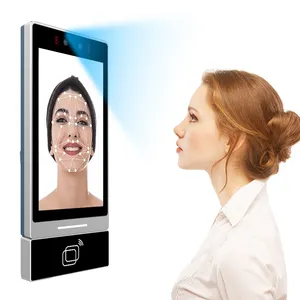 Fisja Guangdong 360 Terminal facial Biométrico Ai Auto Sistema DE SEGURIDAD Reconocimiento facial inteligente