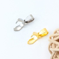 Boucle de graine de melon en acier inoxydable à la mode de Offres Spéciales de haute qualité avec anneau pour la fabrication de bijoux à bricoler soi-même accessoires et résultats