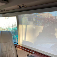 Rideaux de voiture motorisés intelligents unidirectionnels, pare-soleil électrique sur mesure avec télécommande, protection UV, isolation thermique
