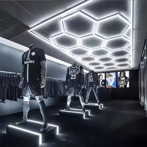 ไฟเพดานร้านตัดผมขายส่งปี 2025 รุ่น Lucky 110v 220v ไฟ LED รูปทรงรังผึ้งสำหรับร้านทำผม - Product Image 3