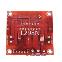 Module original de carte contrôleur d'entraînement de moteur pas à pas de pont en H double L298N pour robot de voiture intelligente
