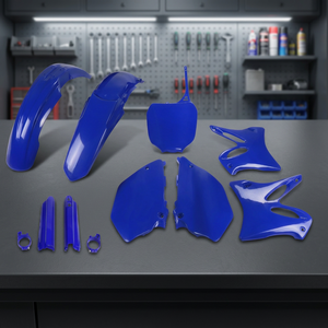 Kit Completo in Plastica XFUN Blue 089 per Yamaha YZ 125 Modello 2002-2004 Accessori Moto Numero Modello YAKIT301F089-4268 - Product Image 3