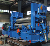 Machine à cintrer les tôles hydraulique universelle à trois rouleaux W11S personnalisée pour tôles de 3 rouleaux