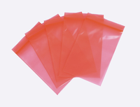Sacs en PE à fermeture éclair antistatiques électromagnétiques de couleur rose pour l'emballage d'ordinateurs et d'écouteurs