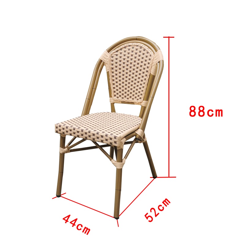 Chaise Imi-bambou café éléphant blanc