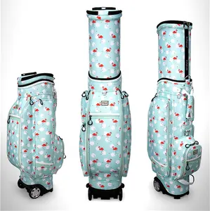 टूर गोल्फ बैग पूर्ण लंबाई डिवाइडर के साथ फैक्टरी मूल्य गाड़ी बैग गोल्फ
