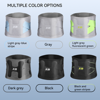 Ceinture de soutien lombaire personnalisable OEM thermocollée avec barres à ressort bioniques à 4 pôles, attelle dorsale respirante pour la gym, le travail et le sport