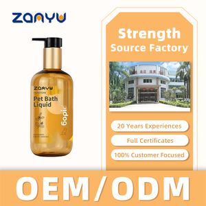 Liquide de bain Fukangning pour animaux de compagnie de marque privée 300ml fournisseur professionnel de shampooing pour animaux de compagnie adapté aux soins des problèmes de peau - Product Image 5