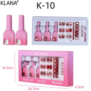 เจลทาเล็บลายตาแมว Klana 2026 ขายดี สีสวยสด ติดทนนาน สูตรปลอดภัย ใช้ได้กับยูวีและแอลอีดี แม่เหล็กสำหรับเจลทาเล็บลายตาแมว - Product Image 5