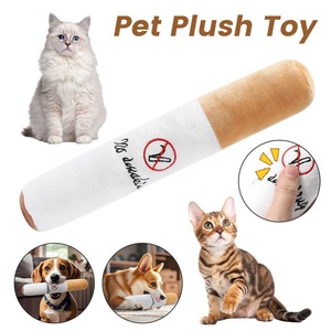 Juguete de Peluche con Diseño de Cigarrillo para Perros Bichón, Alivia el Aburrimiento, Resistente a Mordidas y Golpes, para Masticar y Limpiar los Dientes de Cachorros - Product Image 3