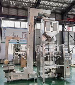 Máquina de Envasado de Granulados de <span class=keywords><strong>1</strong></span> <span class=keywords><strong>Kilo</strong></span>, Máquina Automática para Envasar Papas Fritas, <span class=keywords><strong>Nueces</strong></span>, Café en Grano y Otros Granulados en Bolsas Pequeñas - Product Image 2