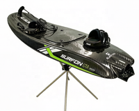 Tabla de Surf a Motor Surfon-GTA EFI para Principiantes, 58 km/h, Fibra de Carbono, Motor a Gasolina, con Temporizador Automático y ECU