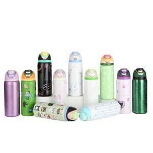 32OZ Best-selling Silicone Water <b>Bottle</b> - Double-Layer Vacuum Insulated Travel Mug - BPA-Free - Product Image 1