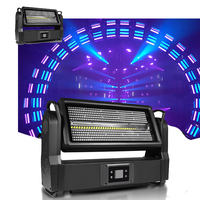 Luz Estroboscópica Móvil Impermeable IP65 con LED RGB 3 en 1, Efecto de Escenario, DMX Inalámbrico, Wash Flood para DJ y Discoteca