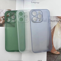 Coque de téléphone portable en PP mat, design simple, dissipation thermique, moulage par injection, pour 17 Wings 16 Pro Max & 11