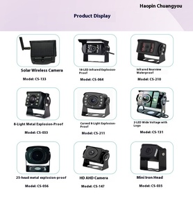 Hệ thống <span class=keywords><strong>camera</strong></span> lùi ô tô AHD 720P 1080P cao cấp, chống nước, <span class=keywords><strong>camera</strong></span> quan sát bên, DVR di động với <span class=keywords><strong>camera</strong></span> lùi cho xe hơi, xe buýt, xe tải - Product Image 4