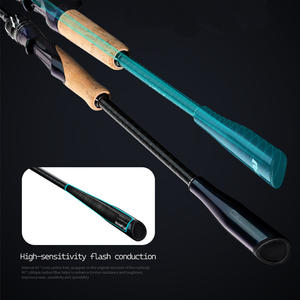 30t + 36t פחמן חומר סיבי חומר מ ל פעולה מוט פקק ידית 1.98 מ '2.13 מ' 2.28 מטר מוט מסתובב הליהוק עבור דיג מאגר - Product Image 5